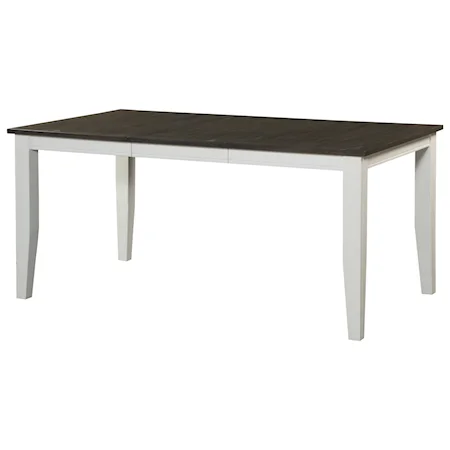 Rectangular Table with Tapered Legs